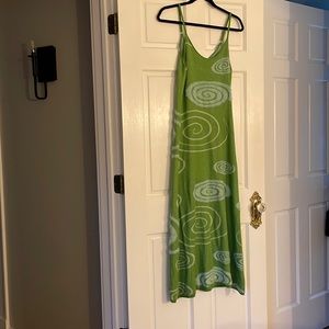 NWT house of sunny green maxi dress